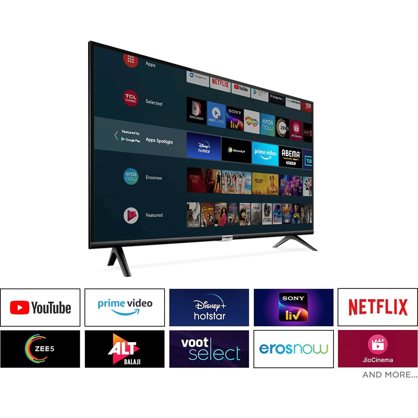 Buy TCL S5205 81 cm (32 inch) HD Ready LED Smart Android TV with